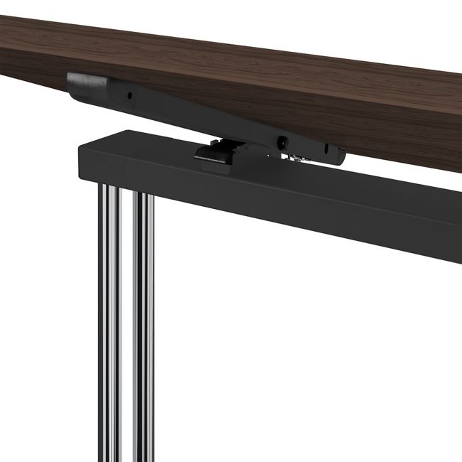 MARA - ARGO TILTING Konferenztisch | Rollbar, klappbar, 1600 x 800 mm, Nussbaum MARA - ARGO TILTING Konferenztisch | Rollbar, klappbar, 1600 x 800 mm, Nussbaum