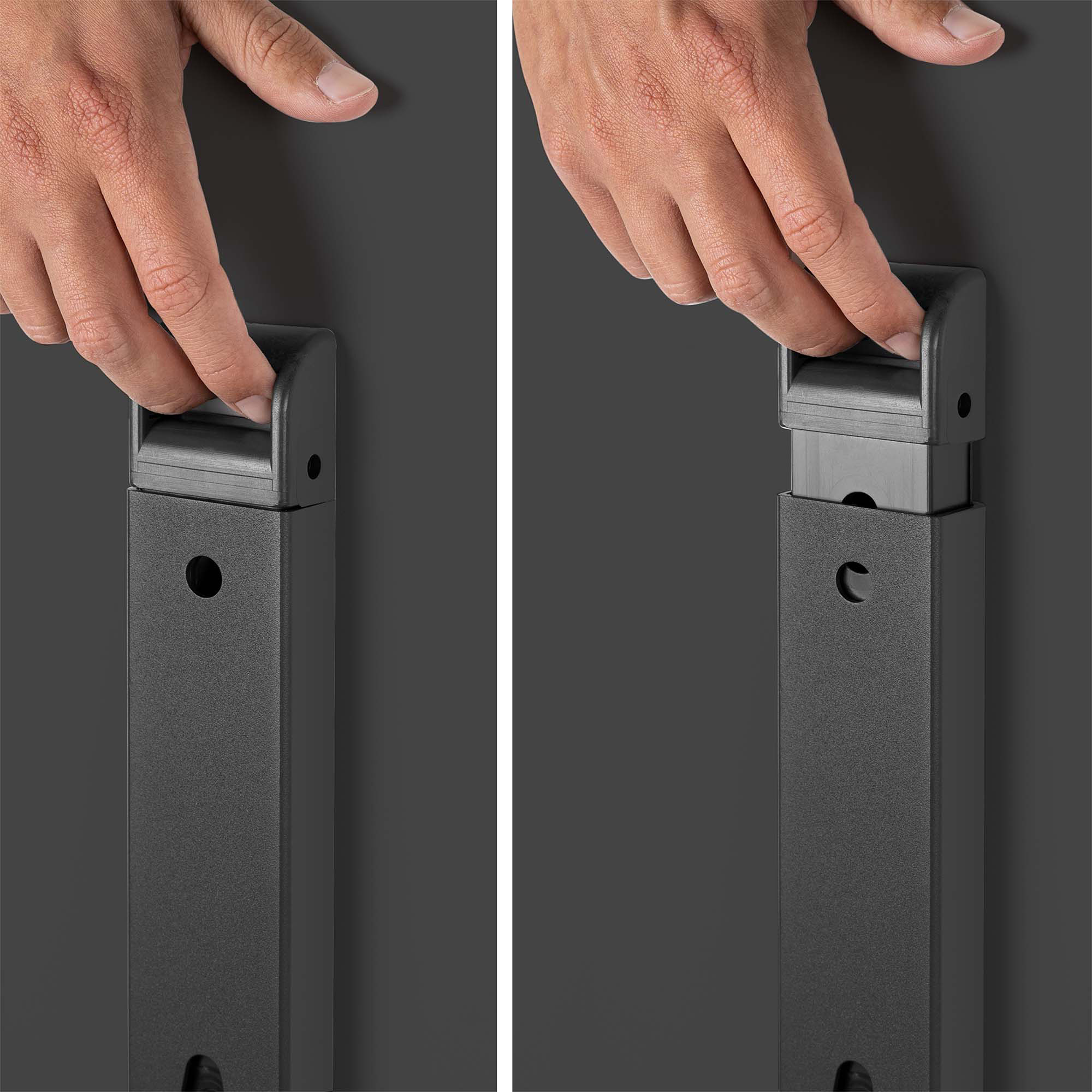 Mara LIBRO TILTING Tableau de conférence | Roulable, pliable, 1600 x 800 mm, anthracite - 7 Main Image