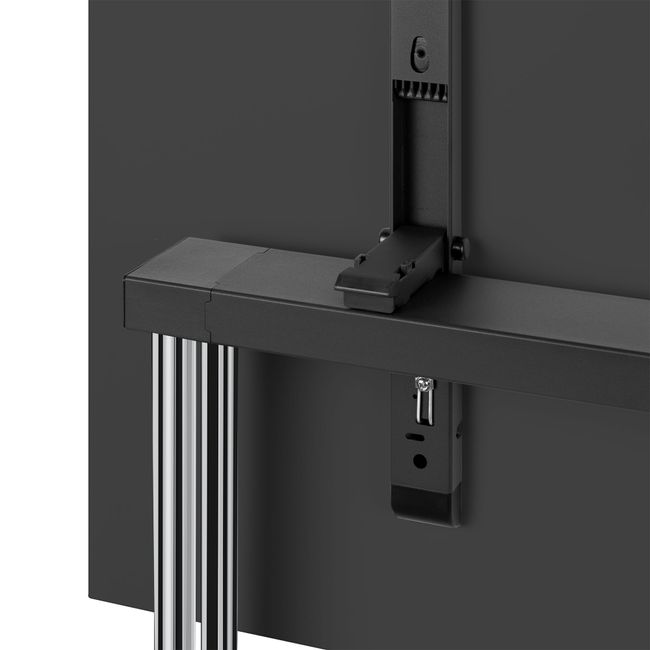 MARA - ARGO TILTING Besprechnungstisch | Rollbar, klappbar, 1600 x 800 mm, Anthrazit