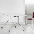 MARA - ARGO TILTING Table de conférence | À roulettes, pliable, 1600 x 800 mm, gris cubanite - 9 Thumbnail Image