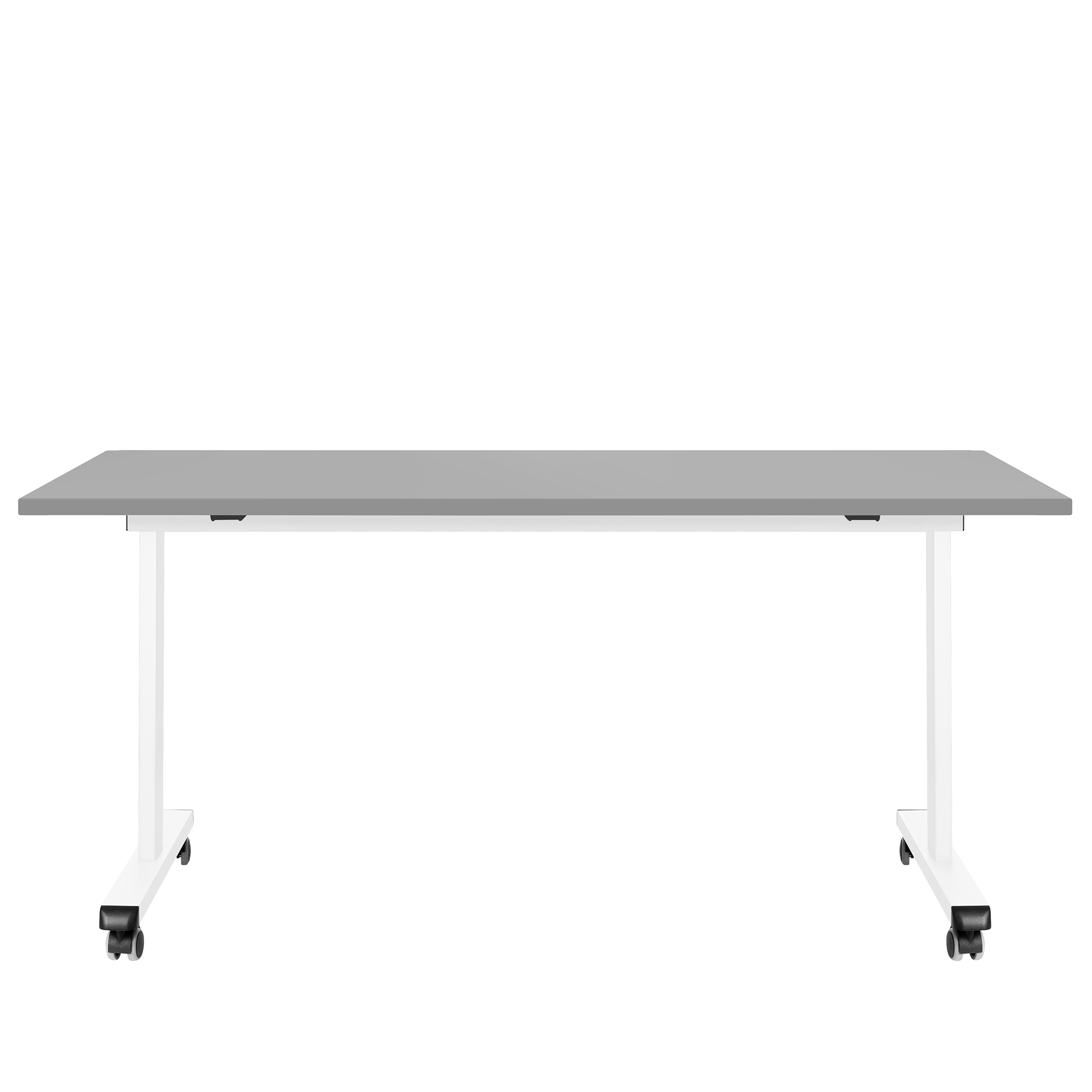 MARA - TILTING Table pliante | Roulante, pliable, 1600 x 800 mm, gris perle - 1 Main Image
