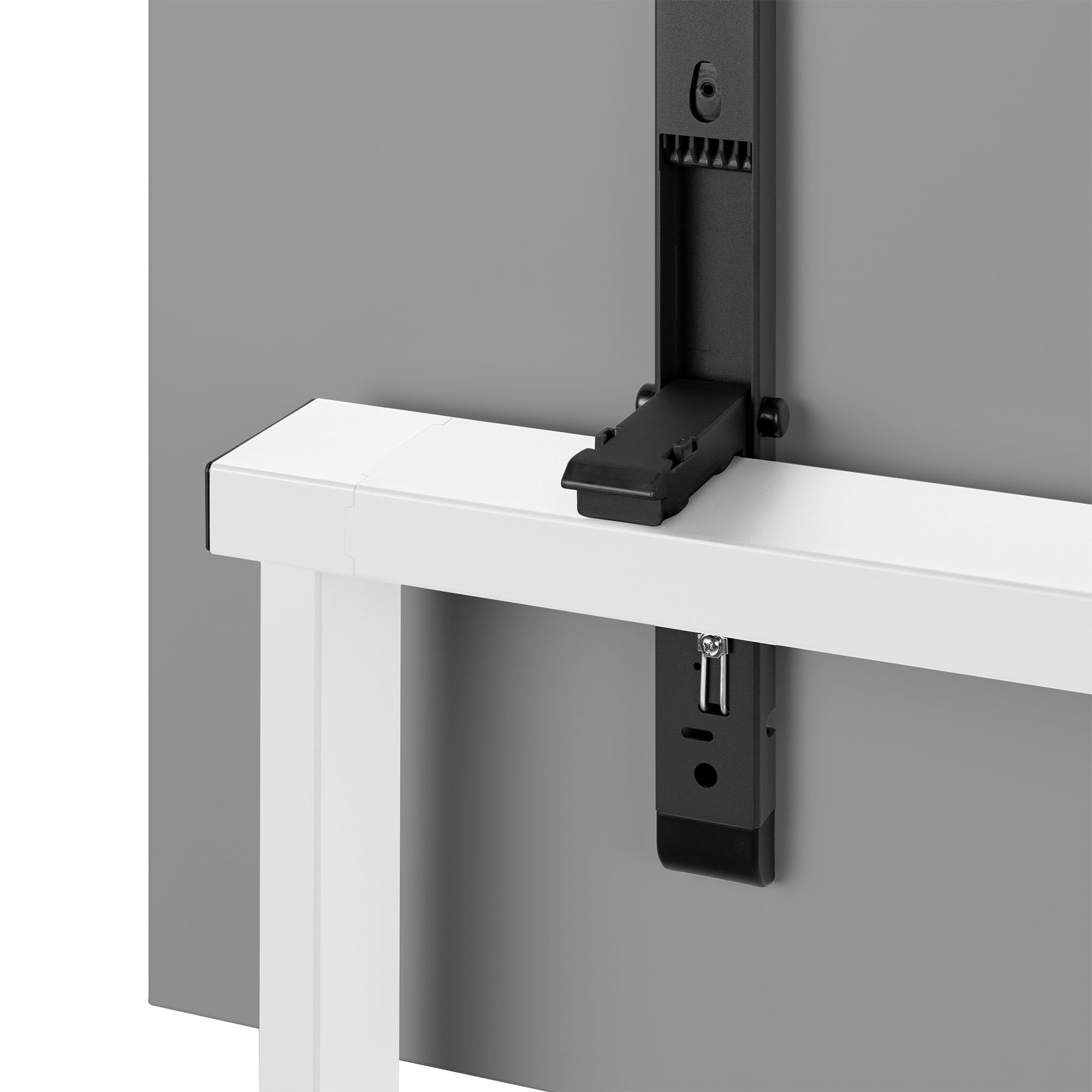 MARA - TILTING Table pliante | Roulante, pliable, 1600 x 800 mm, gris perle - 5 Main Image