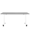 MARA - TILTING Table pliante | Roulante, pliable, 1600 x 800 mm, gris perle - 1 Thumbnail Image