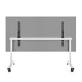 MARA - TILTING Table pliante | Roulante, pliable, 1600 x 800 mm, gris perle - 4 Thumbnail Image