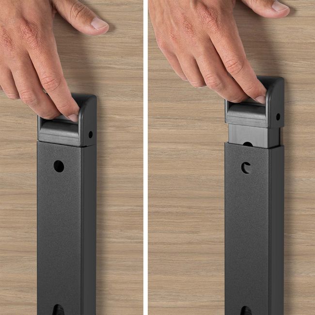 MARA - TILTING Klapptisch | Rollbar, klappbar, 1600 x 800 mm, Bernsteineiche