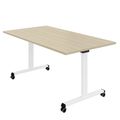 MARA - TILTING Table pliante | À roulettes, pliable, 1600 x 800 mm, bac à sable - 2 Thumbnail Image