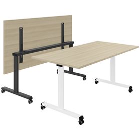 MARA - TILTING Klapptisch | Rollbar, klappbar, 1600 x 800 mm, Sandesche