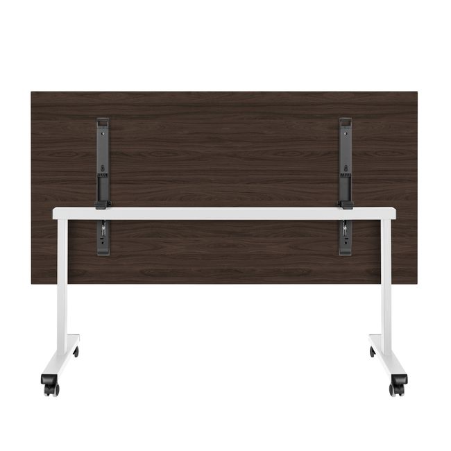 MARA - TILTING Klapptisch | Rollbar, klappbar, 1600 x 800 mm, Nussbaum MARA - TILTING Klapptisch | Rollbar, klappbar, 1600 x 800 mm, Nussbaum