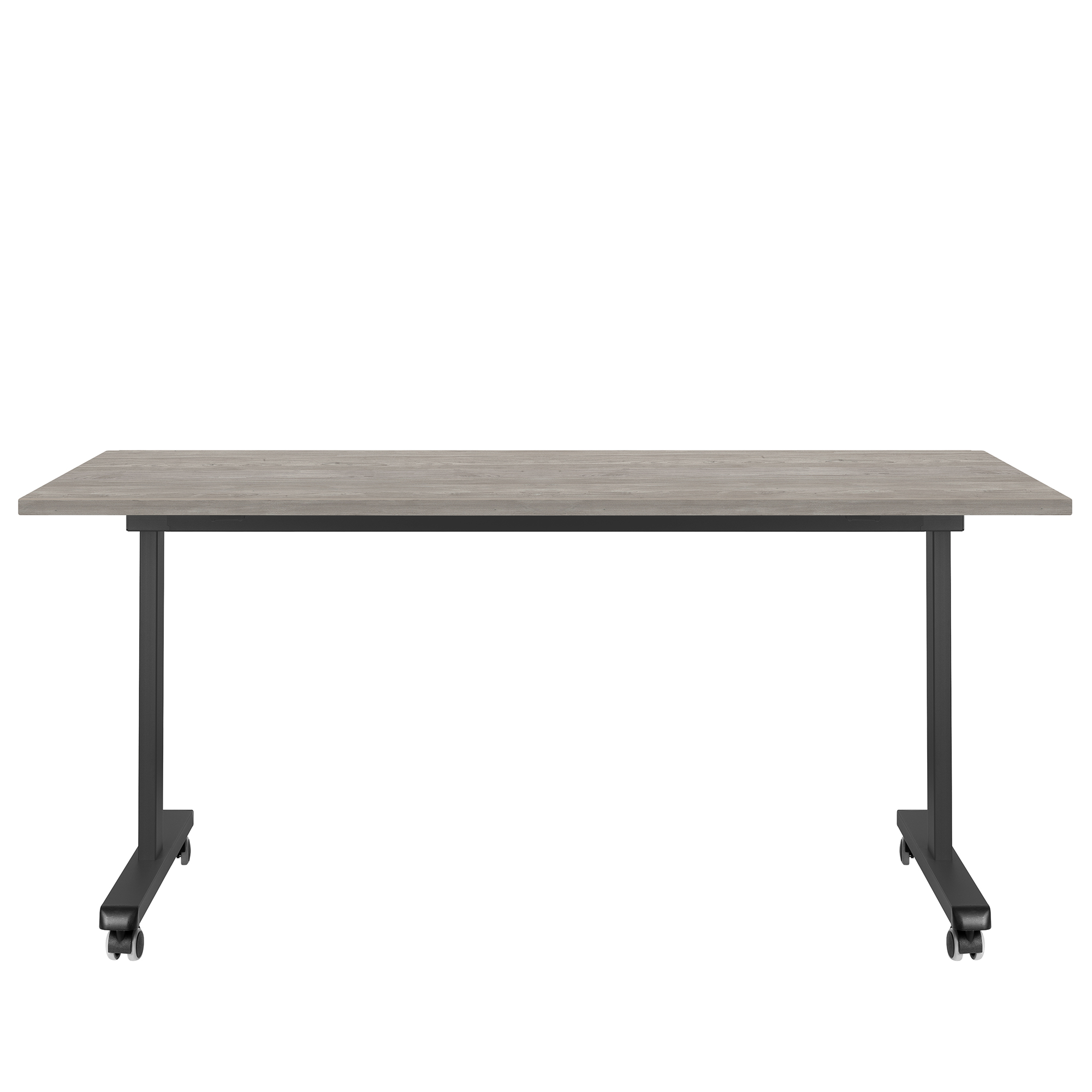 Mara - TILTING Table pliante | Roulable, pliable, 1600 x 800 mm, gris de chêne nord - 1 Main Image