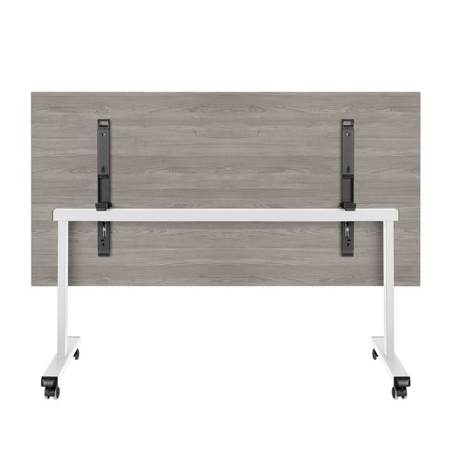 MARA - TILTING Klapptisch | Rollbar, klappbar, 1600 x 800 mm, Nordeiche grau MARA - TILTING Klapptisch | Rollbar, klappbar, 1600 x 800 mm, Nordeiche grau