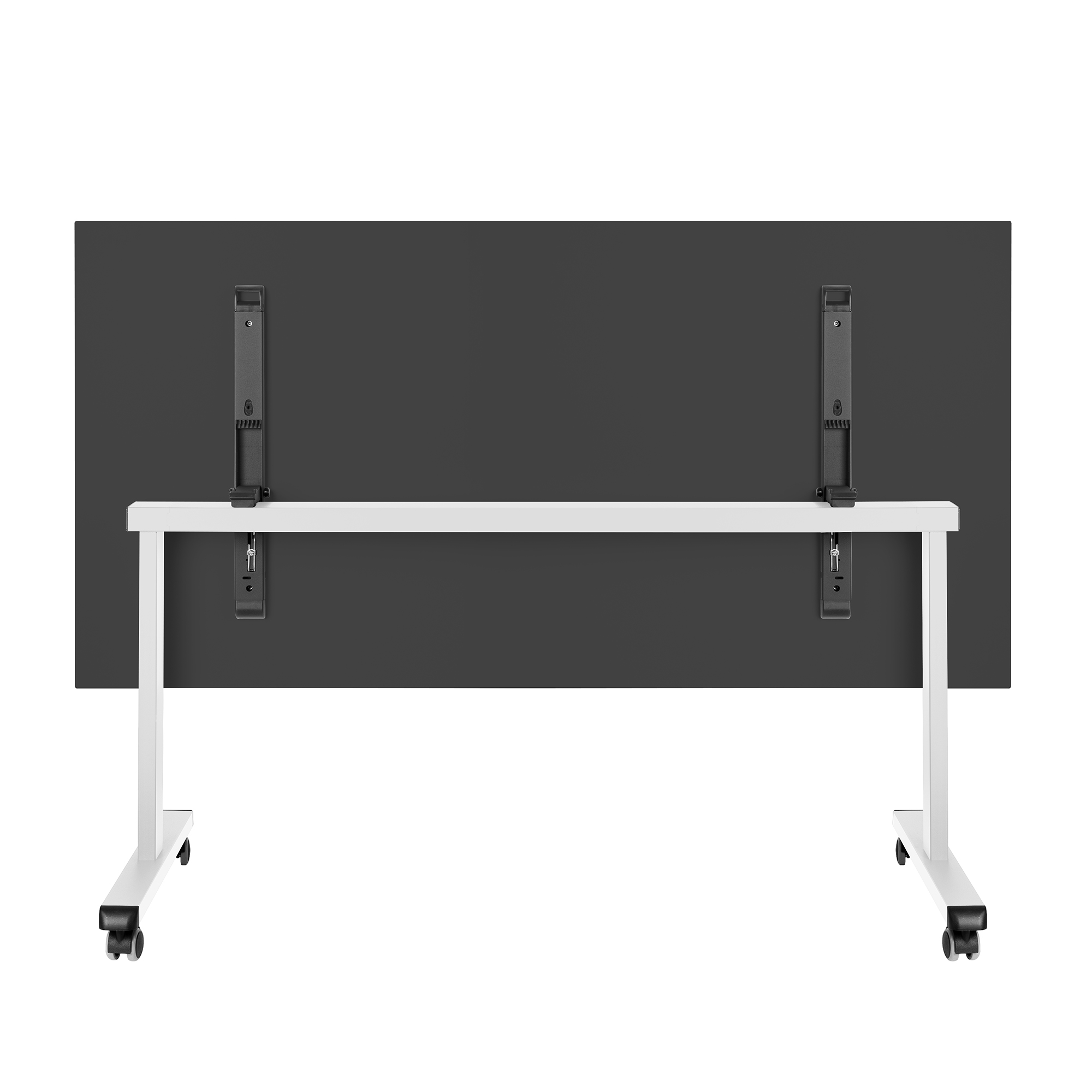 Mara - TILTING Table pliante | Roulable, pliable, 1600 x 800 mm, anthracite - 4 Main Image