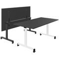 MARA - TILTING Klapptisch | Rollbar, klappbar, 1600 x 800 mm, Anthrazit MARA - TILTING Klapptisch | Rollbar, klappbar, 1600 x 800 mm, Anthrazit
