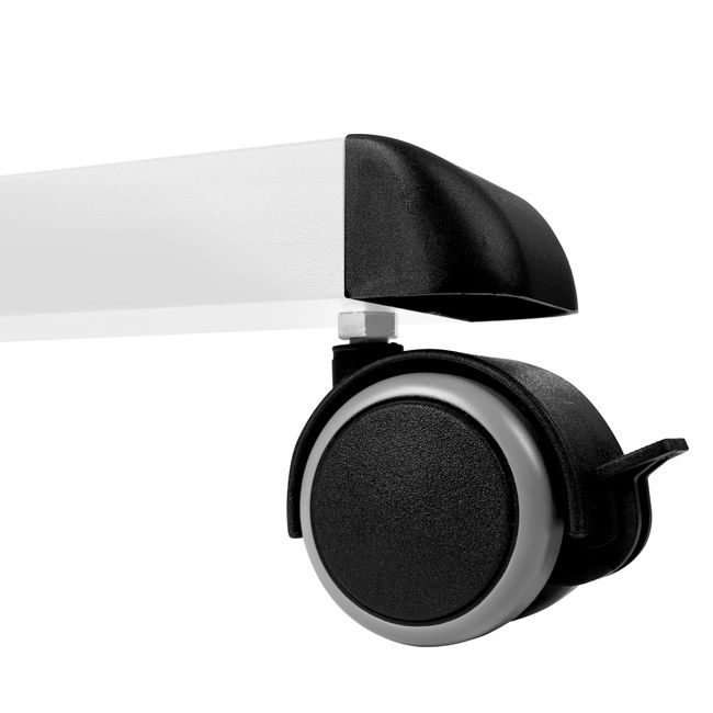 MARA - TILTING Klapptisch | Rollbar, klappbar, 1600 x 800 mm, Cubanitgrau