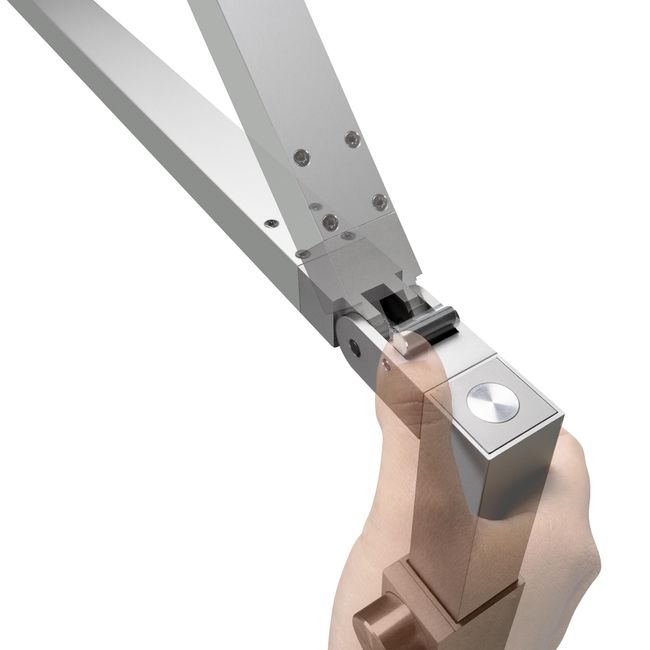 LUMELINE SUNRAY LED Büro-Stehlampe | Schwenkbar, drehbar, dimmbar, 1200 - 1800 mm hoch, Aluminium LUMELINE SUNRAY LED Büro-Stehlampe | Schwenkbar, drehbar, dimmbar, 1200 - 1800 mm hoch, Aluminium