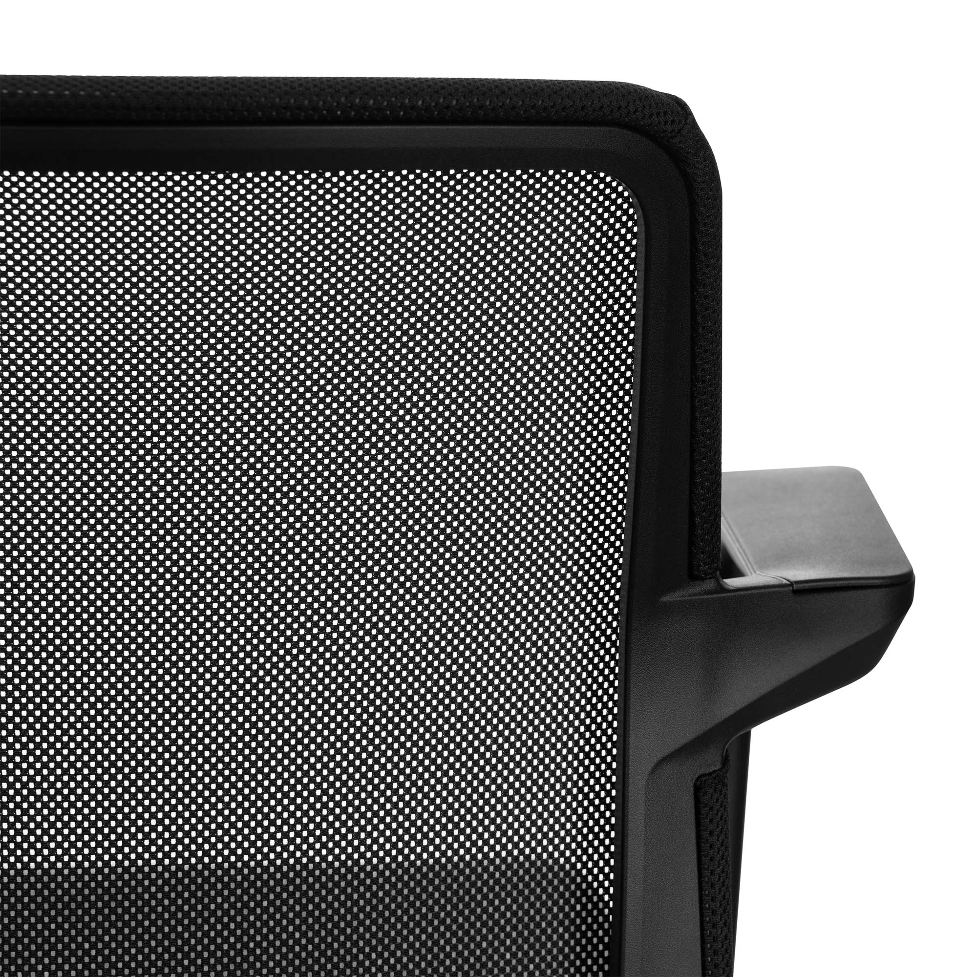 WIND cantilever chair | Mesh back, stackable, wool covers VELITO / SYNERGY - 9 Main Image