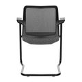 WIND cantilever chair | Mesh back, stackable, wool covers VELITO / SYNERGY - 7 Thumbnail Image