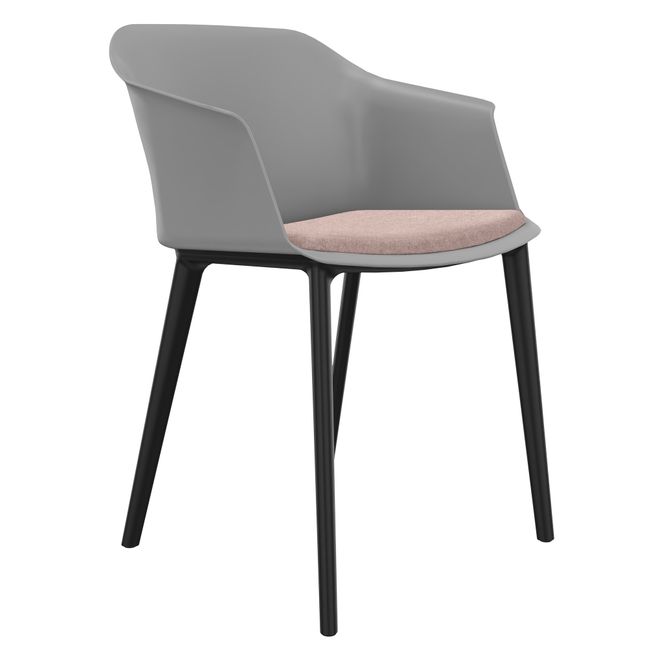 POLYTONE-C Besucher- und Konferenzstuhl, Farbe Grau POLYTONE-C Besucher- und Konferenzstuhl, Farbe Grau