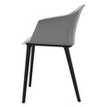 POLYTONE-C Besucher- und Konferenzstuhl, Farbe Grau - 5 Thumbnail Image