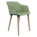 POLYTONE-C Visiteur et président de la conférence | Cadre en bois massif, couleur avocadrün - 6 Thumbnail Image
