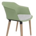 POLYTONE-C Visiteur et président de la conférence | Cadre en bois massif, couleur avocadrün - 8 Thumbnail Image