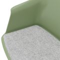 POLYTONE-C Visiteur et président de la conférence | Cadre en bois massif, couleur avocadrün - 10 Thumbnail Image