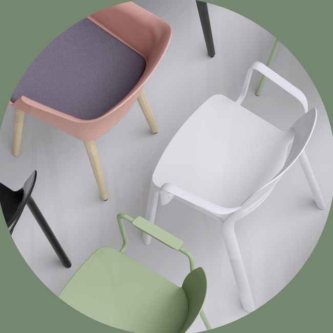 POLYTONE-O Besucher- und Konferenzstuhl 