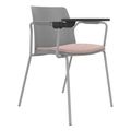 POLYTONE-L Visiteur et chaise de conférence avec table pliante, gris couleur - 2 Thumbnail Image