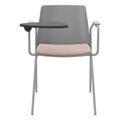 POLYTONE-L Visiteur et chaise de conférence avec table pliante, gris couleur - 1 Thumbnail Image
