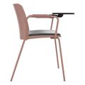 POLYTONE-L Visiteur et chaise de conférence avec table pliante, couleur altrosa - 3 Thumbnail Image