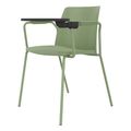 POLYTONE-L visitor and conference chair with folding table, color avocadrün - 5 Thumbnail Image