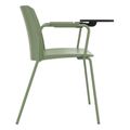 POLYTONE-L visitor and conference chair with folding table, color avocadrün - 3 Thumbnail Image