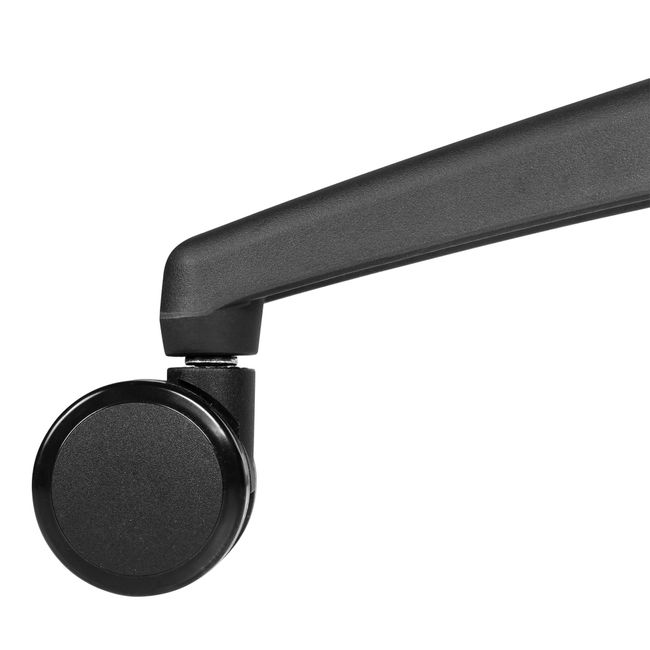 VIX B Bürodrehstuhl | Vollpolster | 3D-Armlehnen | Schwarz