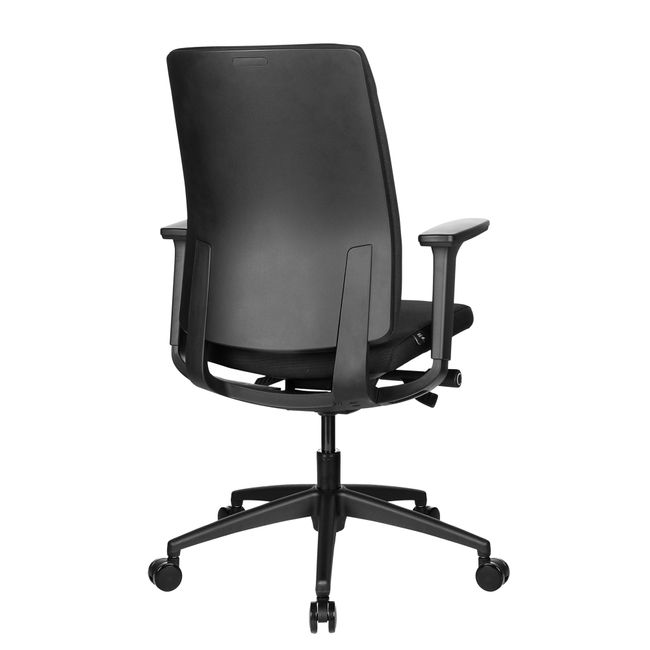 VIX B Bürodrehstuhl | Vollpolster | 3D-Armlehnen | Schwarz