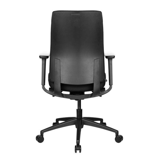 VIX B Bürodrehstuhl | Vollpolster | 3D-Armlehnen | Schwarz