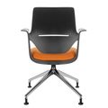 profim - TRILLO PRO swivel chair | Polished aluminum frame, synchronous mechanism, black - 5 Thumbnail Image