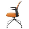 profim - TRILLO PRO Chaise dogging | Cadre poli en aluminium, dossier rembourré, mécanique synchrone, noir - 6 Thumbnail Image