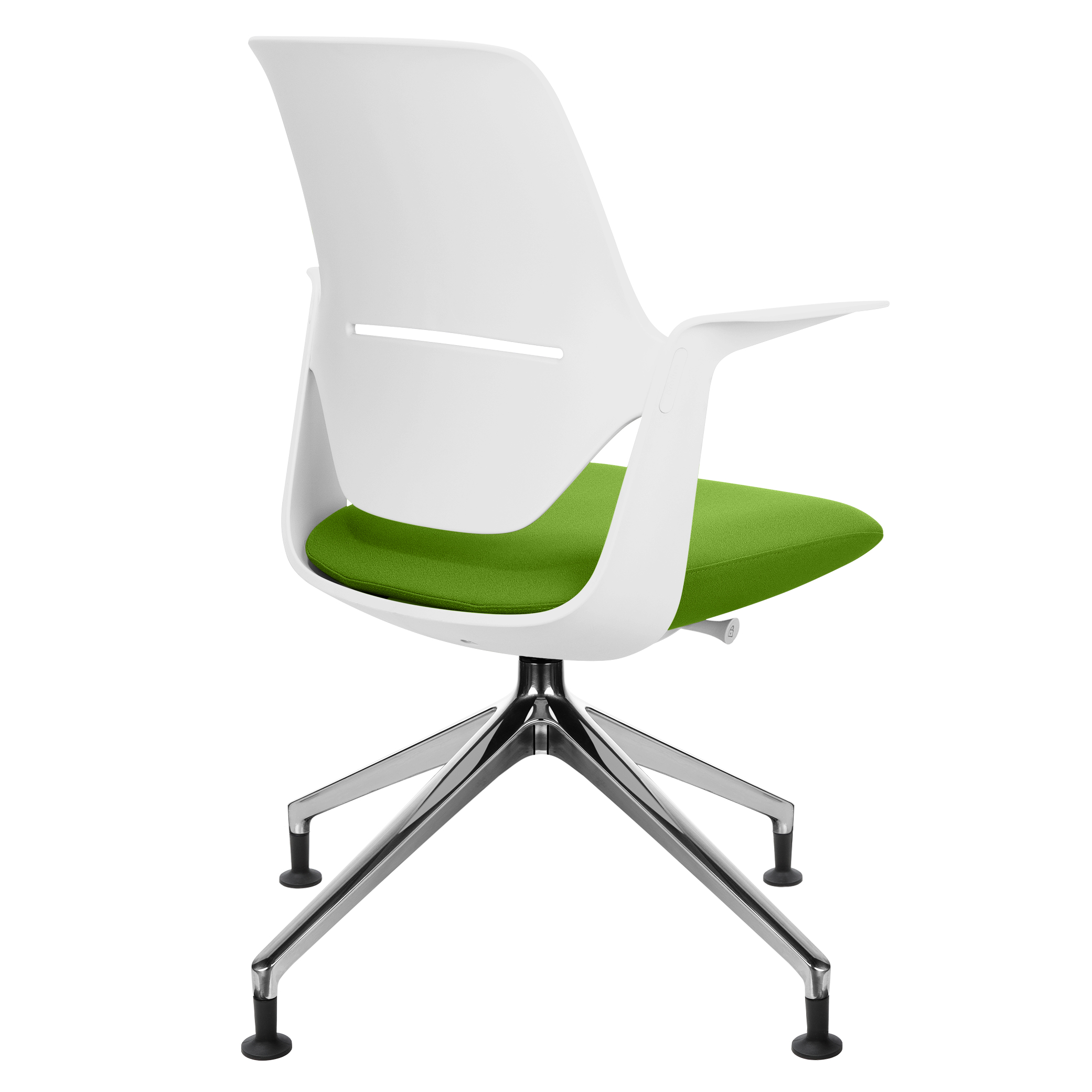 profim - TRILLO PRO swivel chair | Polished aluminum frame, synchronous mechanism, light gray - 5 Main Image