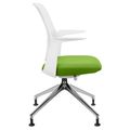 profim - TRILLO PRO swivel chair | Polished aluminum frame, synchronous mechanism, light gray - 4 Thumbnail Image