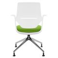 profim - TRILLO PRO swivel chair | Polished aluminum frame, synchronous mechanism, light gray - 6 Thumbnail Image
