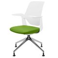 profim - TRILLO PRO swivel chair | Polished aluminum frame, synchronous mechanism, light gray - 9 Thumbnail Image