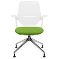 profim - TRILLO PRO swivel chair | Polished aluminum frame, synchronous mechanism, light gray - 10 Thumbnail Image