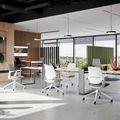 profim - TRILLO PRO Dogging Chair | Backorst imbottito, meccanica sincrona, grigio chiaro - 15 Thumbnail Image