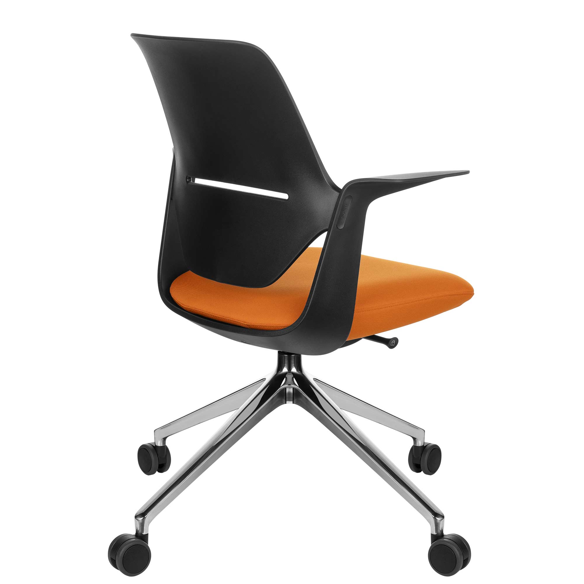 profim - TRILLO PRO Chaise dogging | Cadre poli en aluminium, mécanique synchrone, noir - 4 Main Image