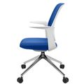 profim - TRILLO PRO Chaise dogging | Cadre poli en aluminium, dossier rembourré, mécanique synchrone, gris clair - 7 Thumbnail Image