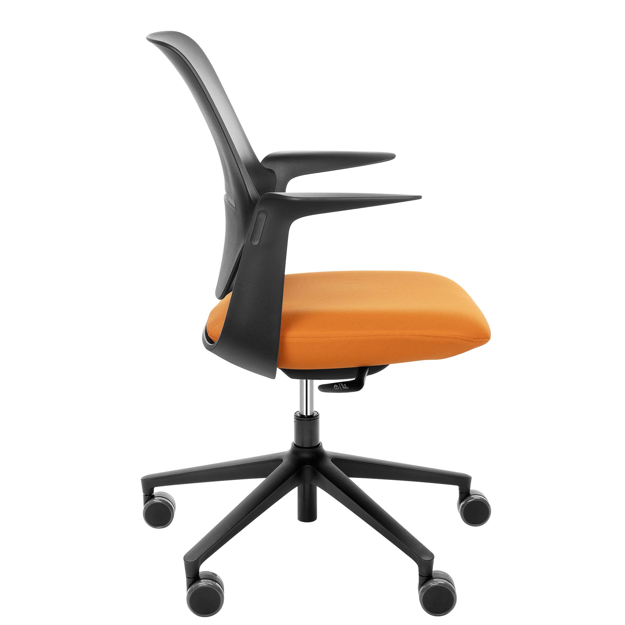profim - TRILLO PRO Chaise oscillante de bureau | Mécanique synchrone, rembourrage sélectionnable, noir - 3 Main Image