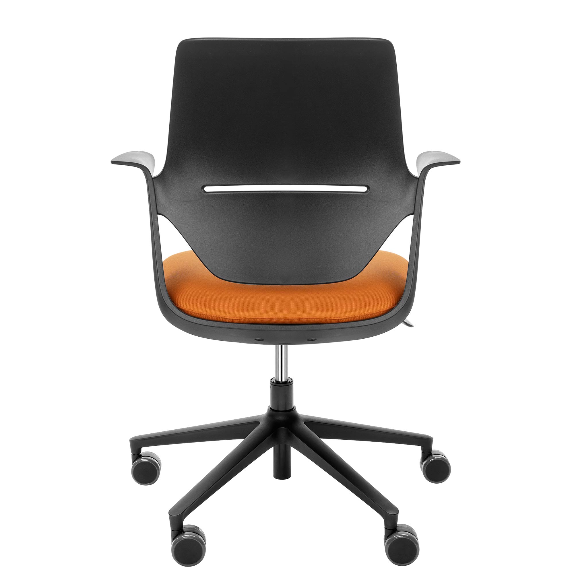profim - TRILLO PRO Chaise oscillante de bureau | Mécanique synchrone, rembourrage sélectionnable, noir - 5 Main Image