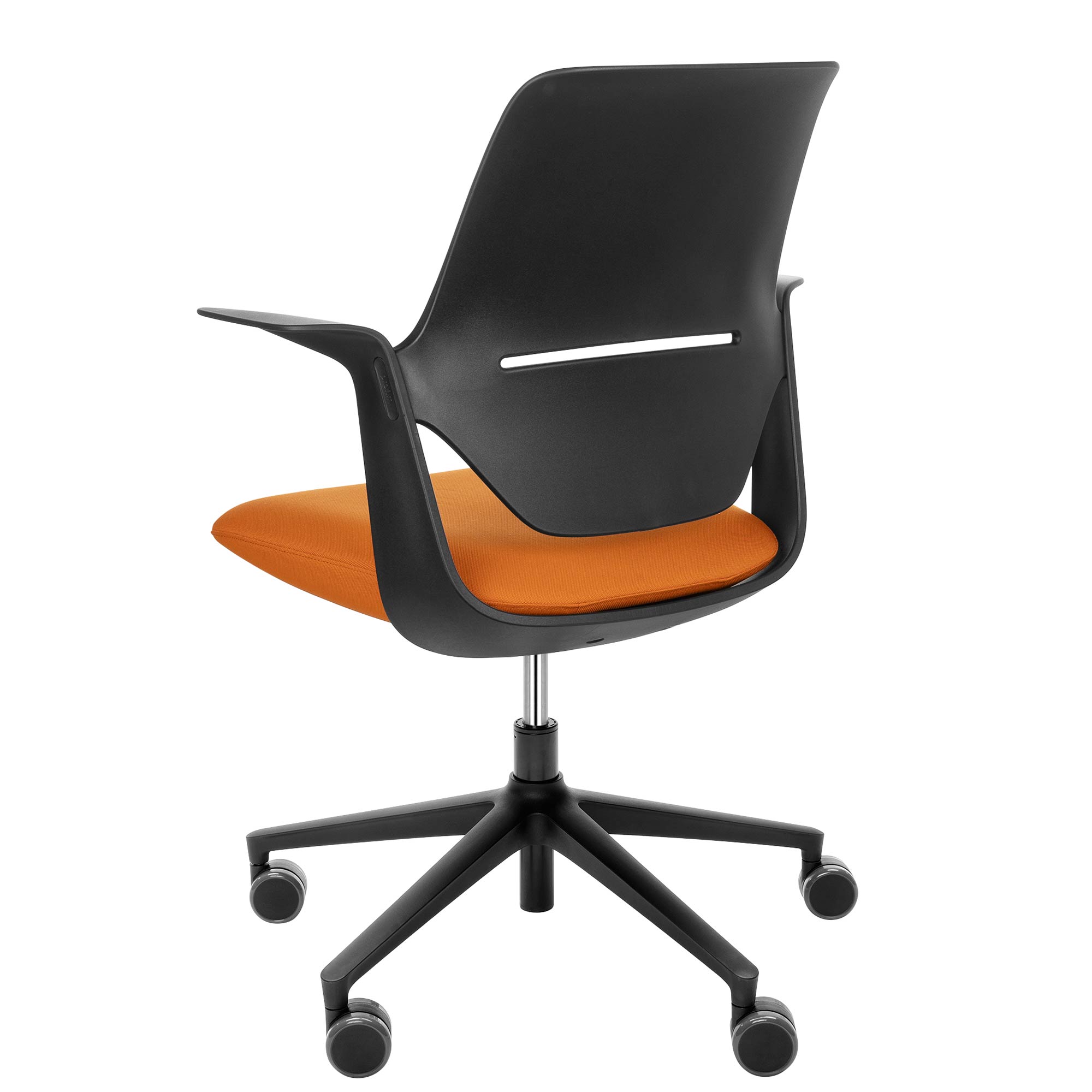 profim - TRILLO PRO Chaise oscillante de bureau | Mécanique synchrone, rembourrage sélectionnable, noir - 6 Main Image