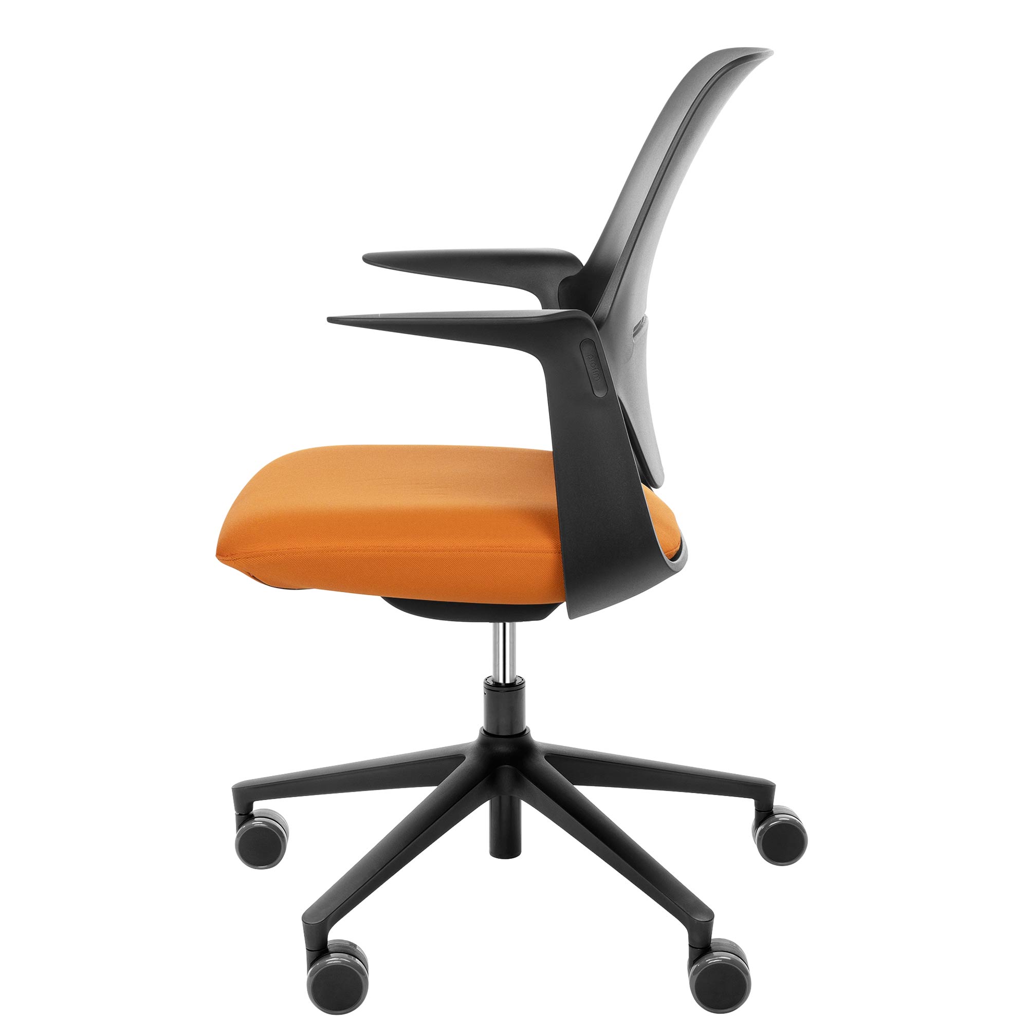 profim - TRILLO PRO Chaise oscillante de bureau | Mécanique synchrone, rembourrage sélectionnable, noir - 7 Main Image