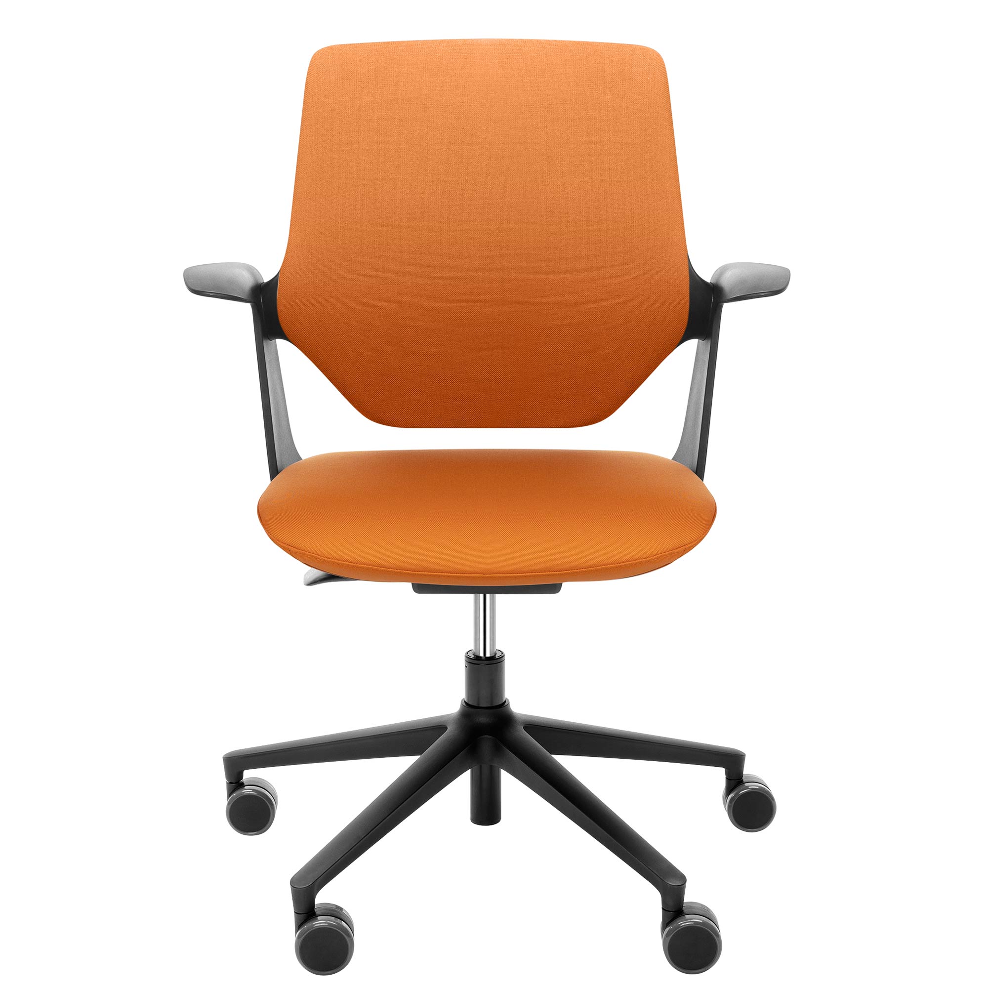 profim - TRILLO PRO Chaise oscillante de bureau | Bulletry, mécanique synchrone, tapisserie d'ameublement, noir - 9 Main Image