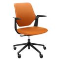 profim - TRILLO PRO Chaise oscillante de bureau | Bulletry, mécanique synchrone, tapisserie d'ameublement, noir - 2 Thumbnail Image